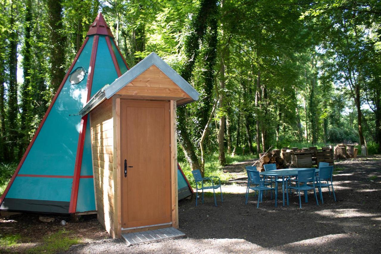 Les Bulles De La Maison Du Rocher Noisy-sur-Ecole Kültér fotó